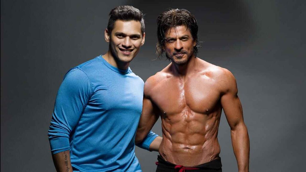 Shahrukh khan's body fitness in the movie