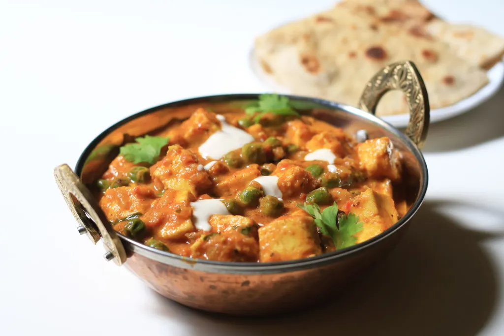 delicious matar paneer recipe