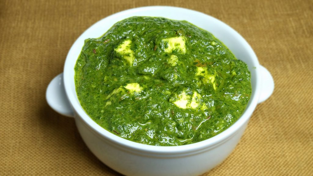 Homemade Palak Paneer Recipe Making Process