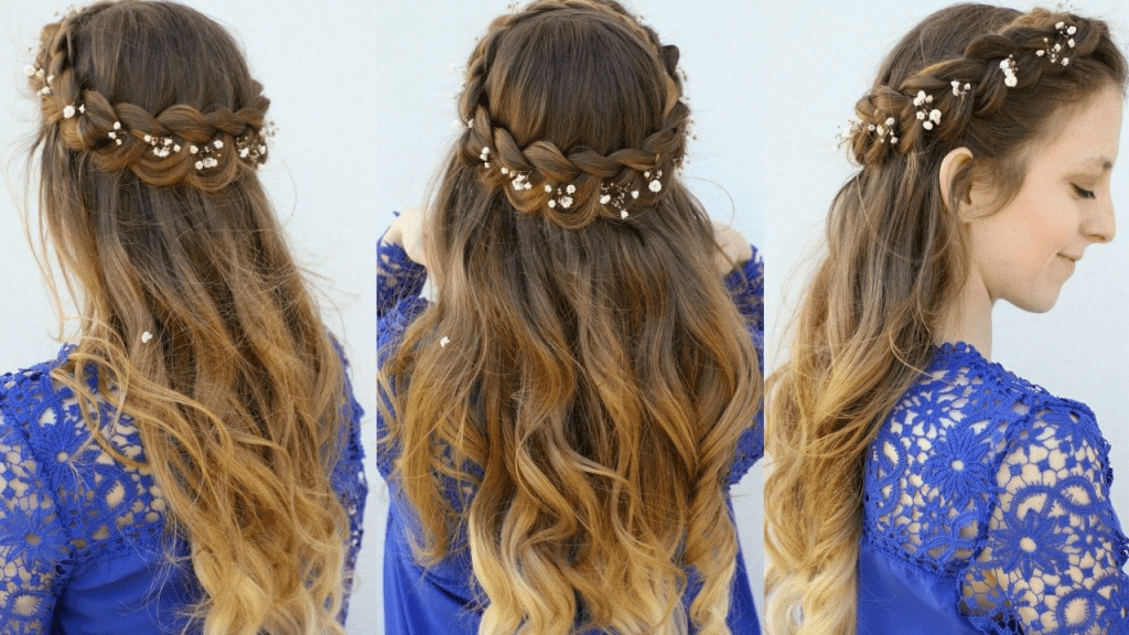Crown hairstyle engagement 