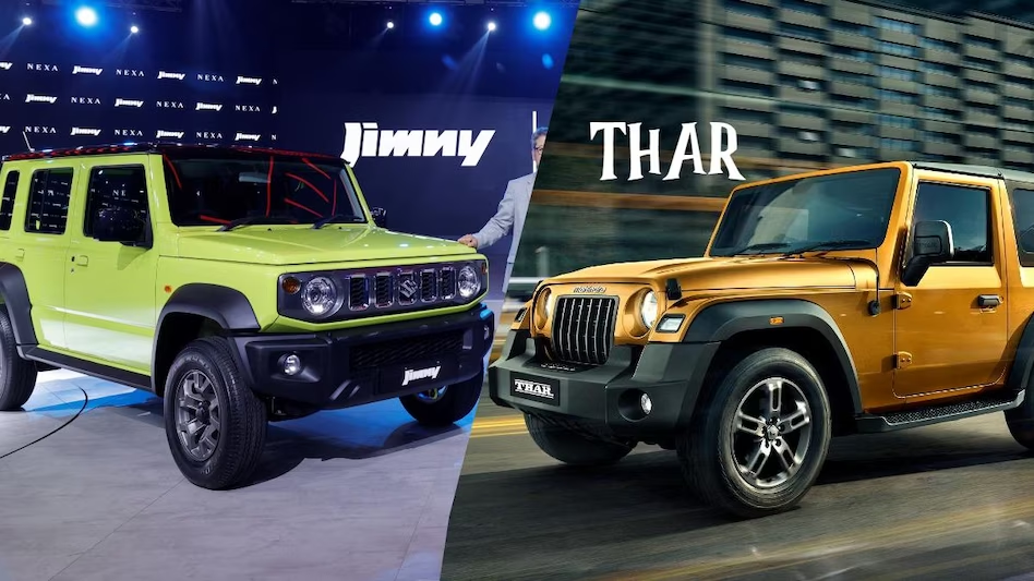 Maruti Jimny Vs. Mahindra Thar features