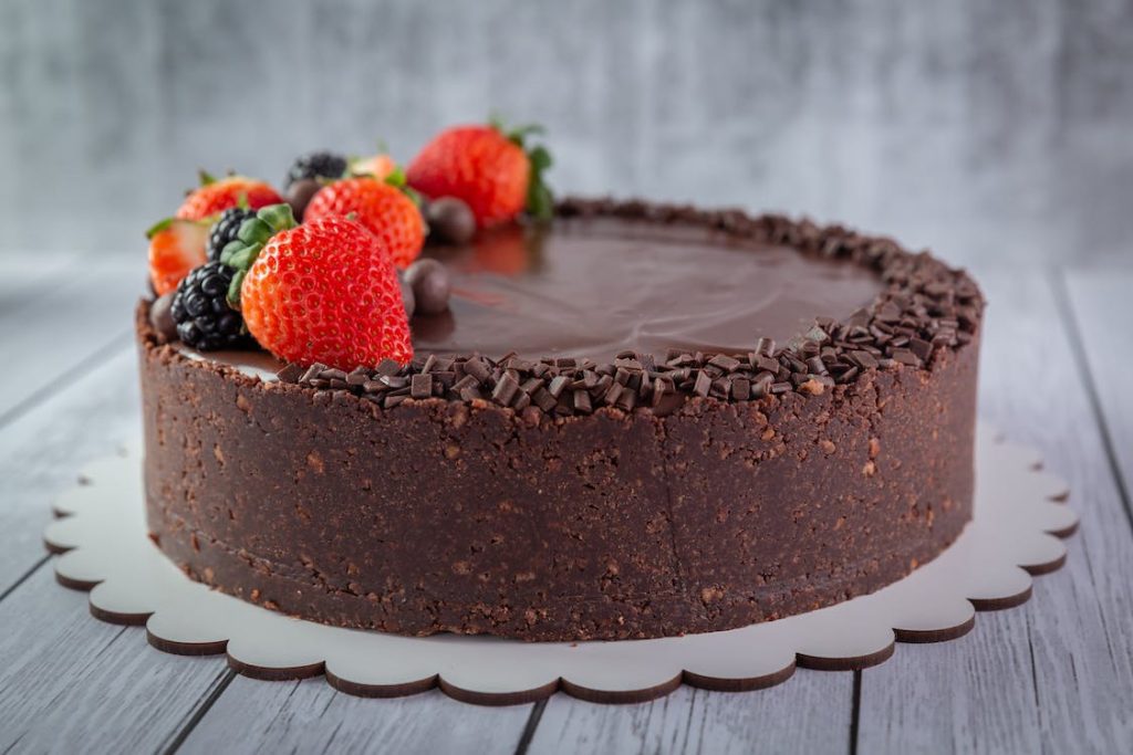 Midnight chocolate fantasy cake