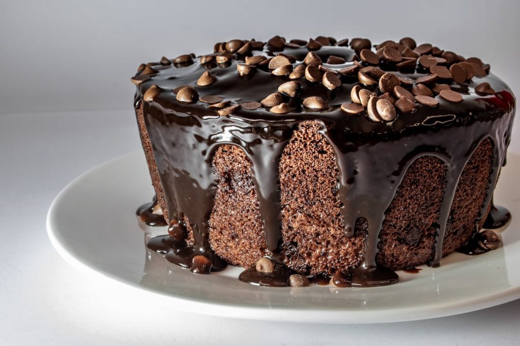 Midnight chocolate fantasy cake