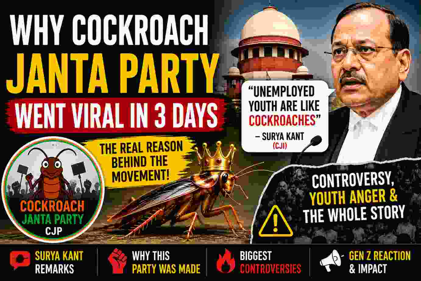 cockroach janta party